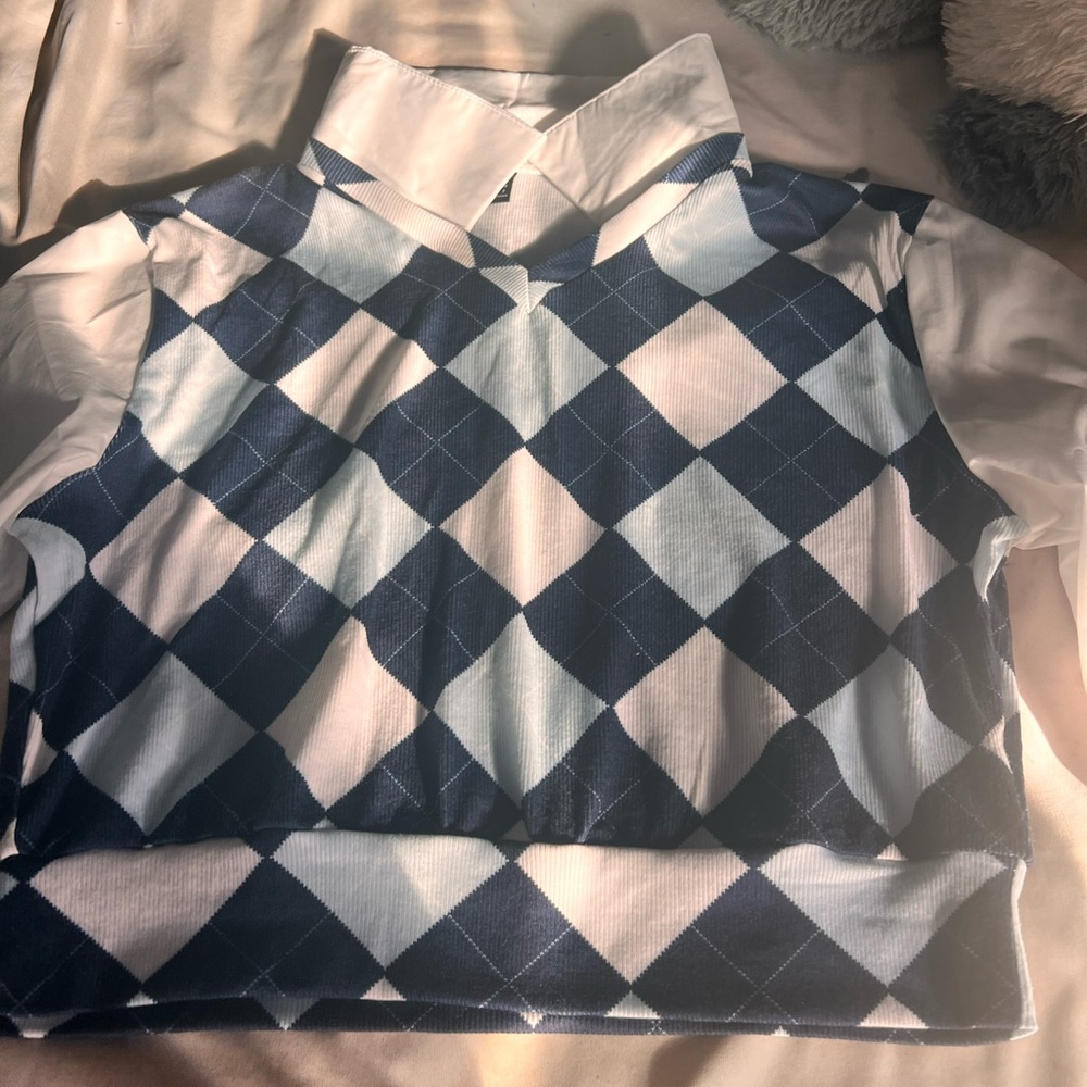 Blue Plaid shirt